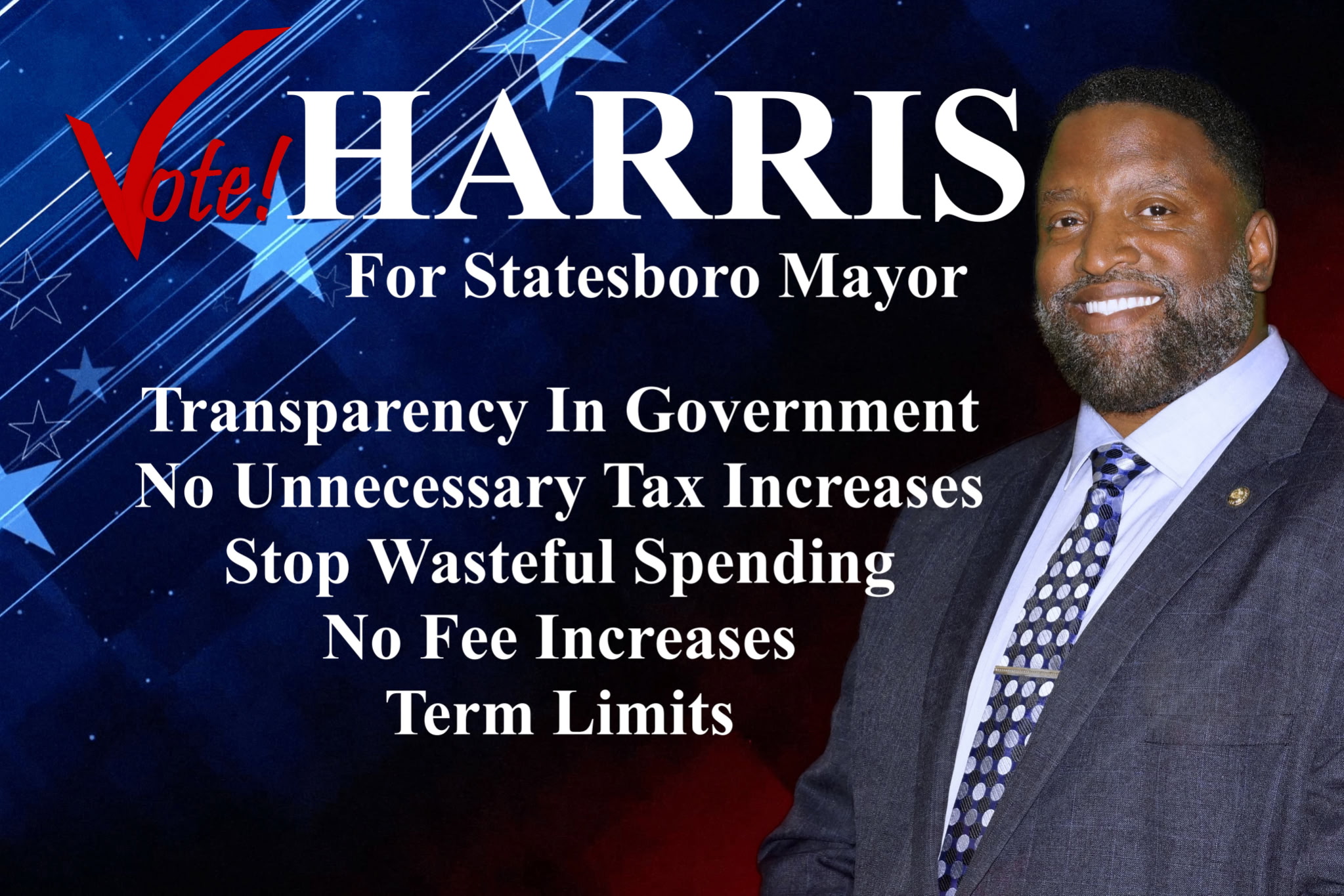 Raymond L. Harris for Statesboro Mayor